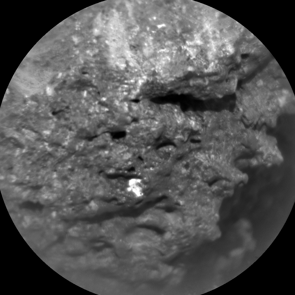 Nasa's Mars rover Curiosity acquired this image using its Chemistry & Camera (ChemCam) on Sol 2018, at drive 1648, site number 69
