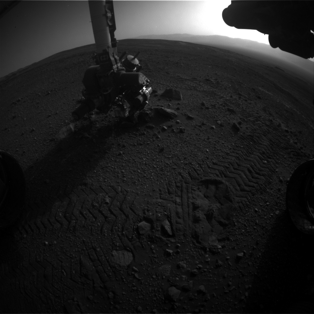 Nasa's Mars rover Curiosity acquired this image using its Front Hazard Avoidance Camera (Front Hazcam) on Sol 2019, at drive 1648, site number 69