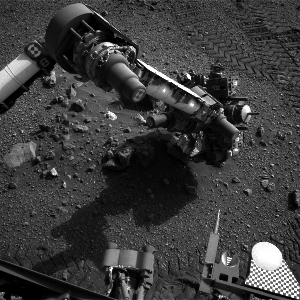 Nasa's Mars rover Curiosity acquired this image using its Left Navigation Camera on Sol 2019, at drive 1648, site number 69
