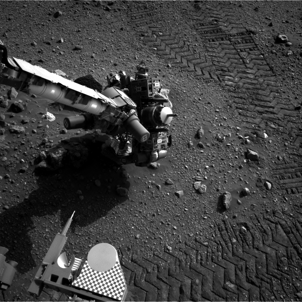 Nasa's Mars rover Curiosity acquired this image using its Right Navigation Camera on Sol 2019, at drive 1648, site number 69
