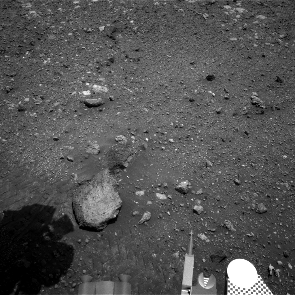 Nasa's Mars rover Curiosity acquired this image using its Left Navigation Camera on Sol 2021, at drive 1768, site number 69