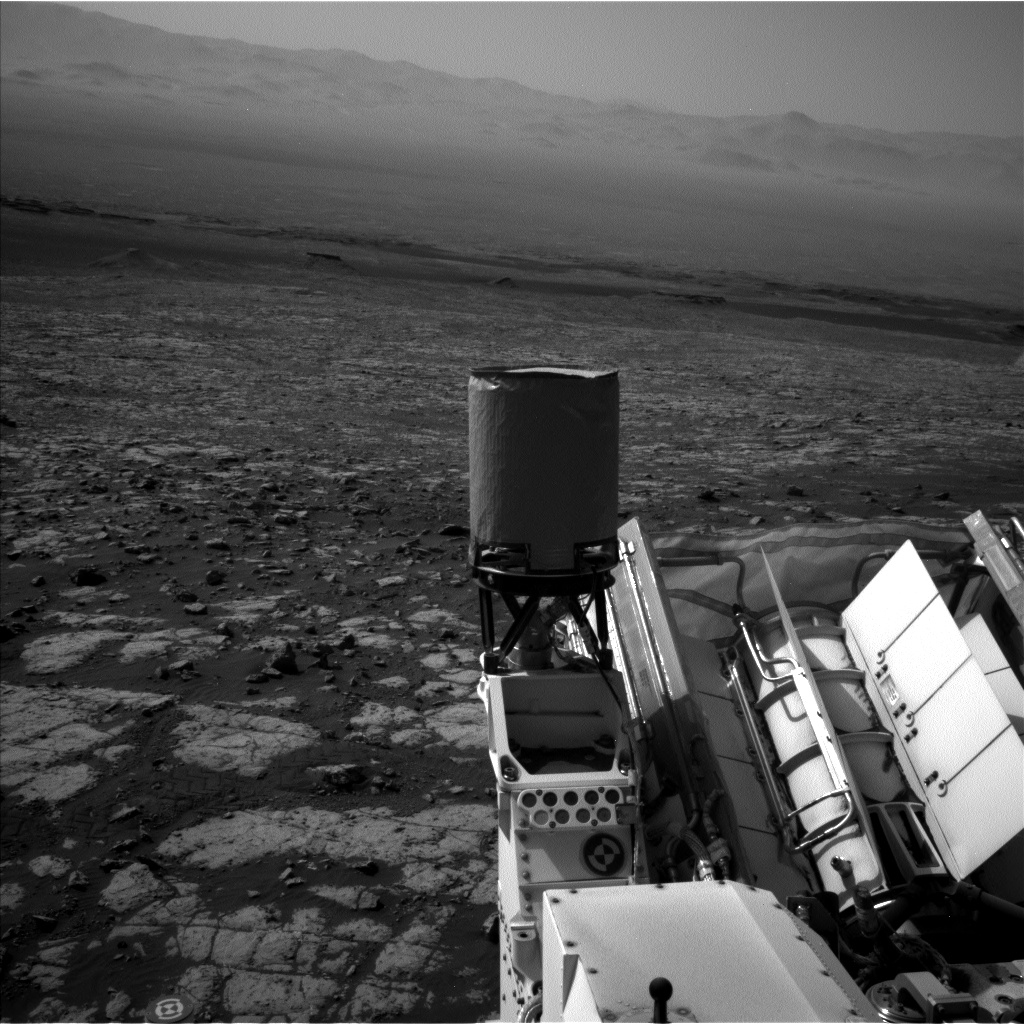 Nasa's Mars rover Curiosity acquired this image using its Left Navigation Camera on Sol 2023, at drive 1858, site number 69