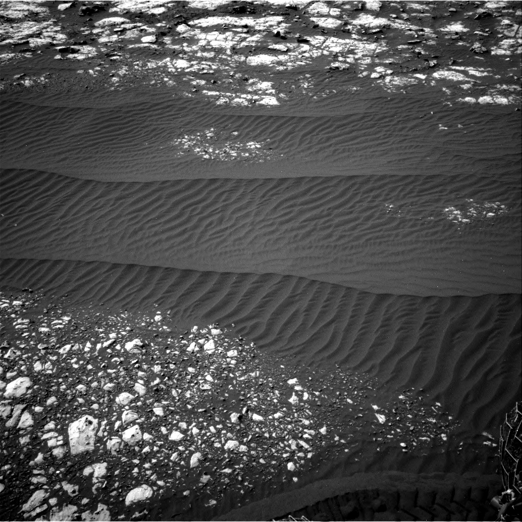 Nasa's Mars rover Curiosity acquired this image using its Right Navigation Camera on Sol 2023, at drive 1828, site number 69
