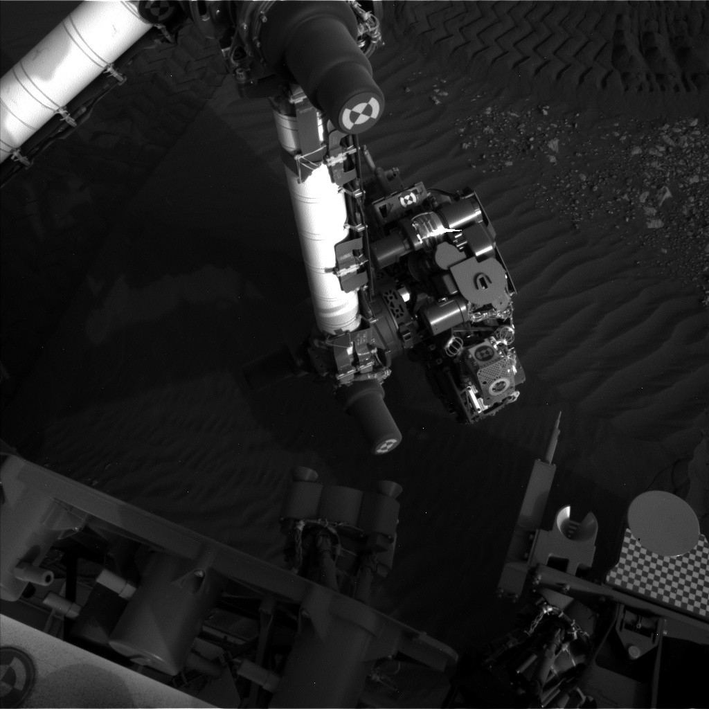Nasa's Mars rover Curiosity acquired this image using its Left Navigation Camera on Sol 2025, at drive 1858, site number 69