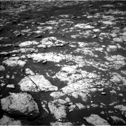 Nasa's Mars rover Curiosity acquired this image using its Left Navigation Camera on Sol 2027, at drive 1882, site number 69