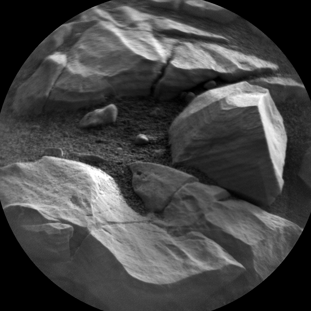 Nasa's Mars rover Curiosity acquired this image using its Chemistry & Camera (ChemCam) on Sol 2027, at drive 2456, site number 69