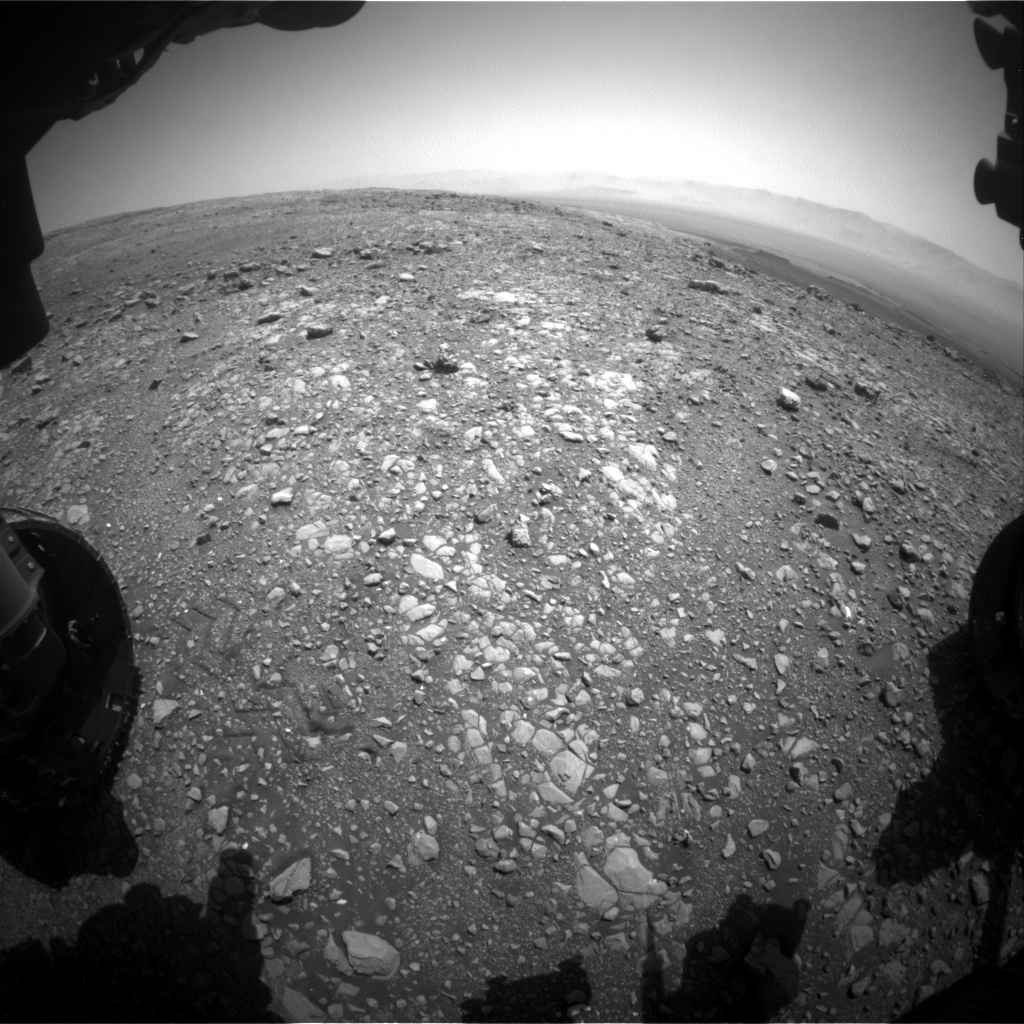 Nasa's Mars rover Curiosity acquired this image using its Front Hazard Avoidance Camera (Front Hazcam) on Sol 2028, at drive 2456, site number 69
