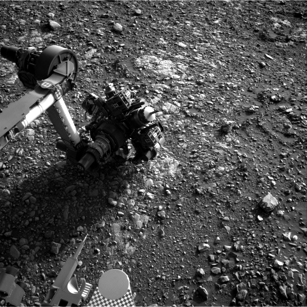 Nasa's Mars rover Curiosity acquired this image using its Right Navigation Camera on Sol 2029, at drive 2456, site number 69