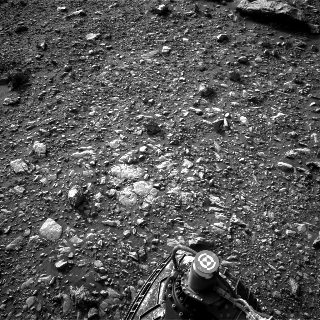 Nasa's Mars rover Curiosity acquired this image using its Left Navigation Camera on Sol 2032, at drive 2766, site number 69