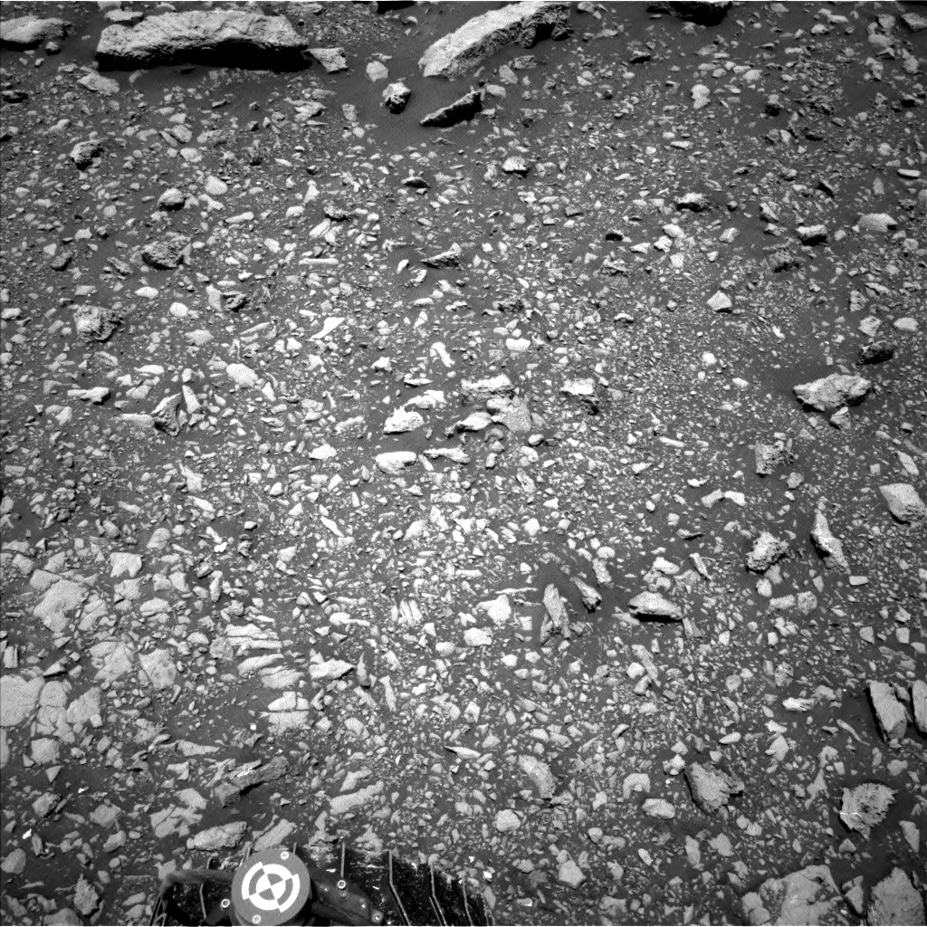 Nasa's Mars rover Curiosity acquired this image using its Left Navigation Camera on Sol 2033, at drive 2766, site number 69
