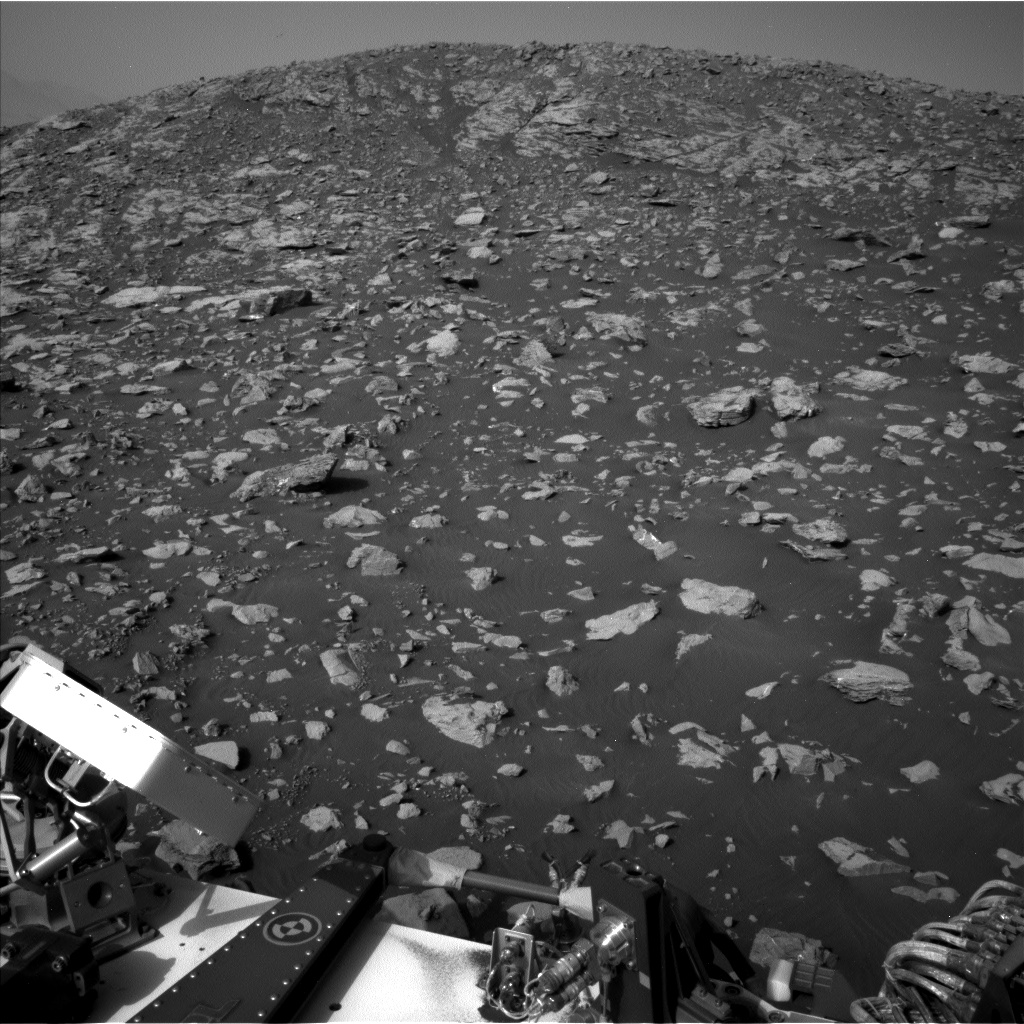 Nasa's Mars rover Curiosity acquired this image using its Left Navigation Camera on Sol 2034, at drive 0, site number 70