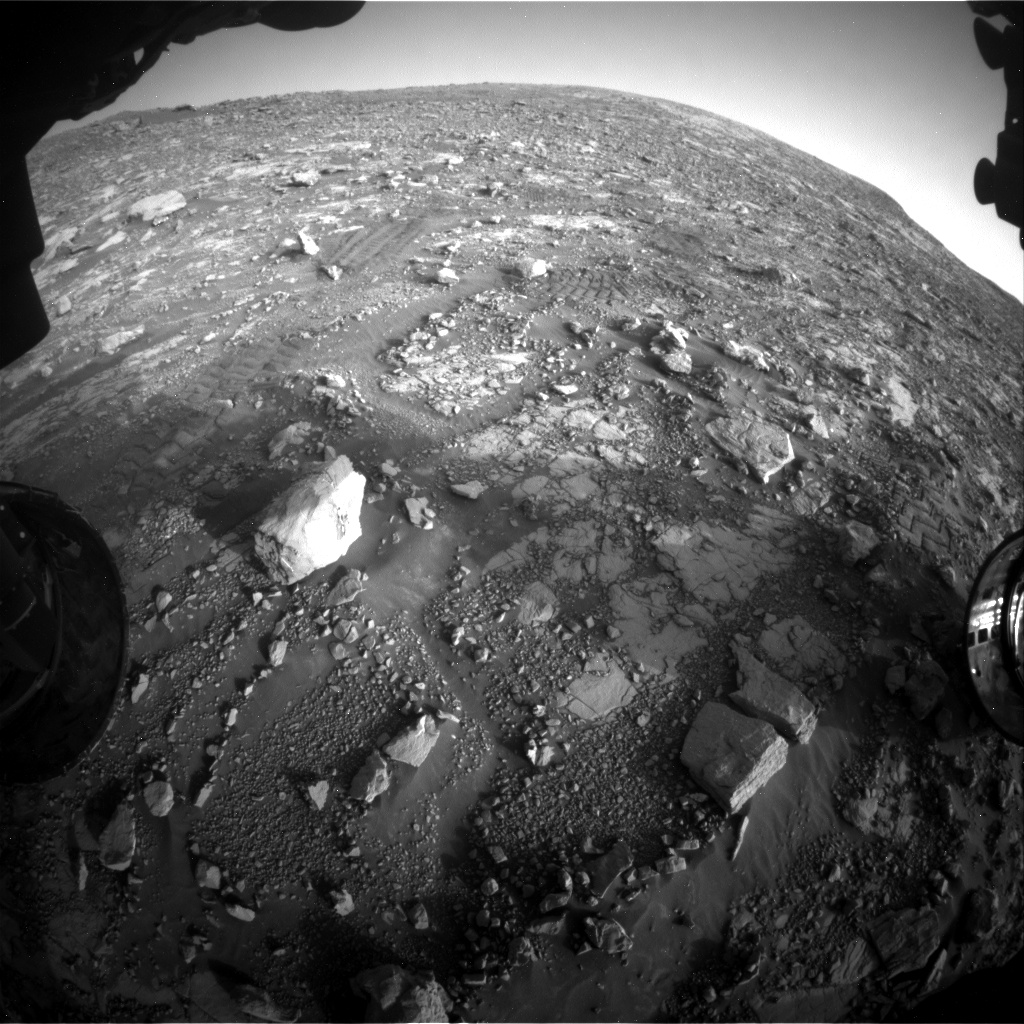 Nasa's Mars rover Curiosity acquired this image using its Front Hazard Avoidance Camera (Front Hazcam) on Sol 2036, at drive 240, site number 70