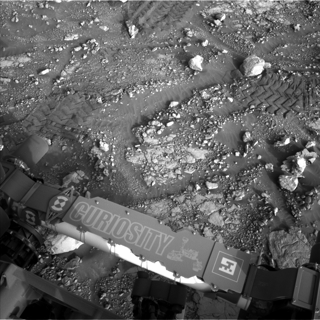 Nasa's Mars rover Curiosity acquired this image using its Left Navigation Camera on Sol 2036, at drive 240, site number 70