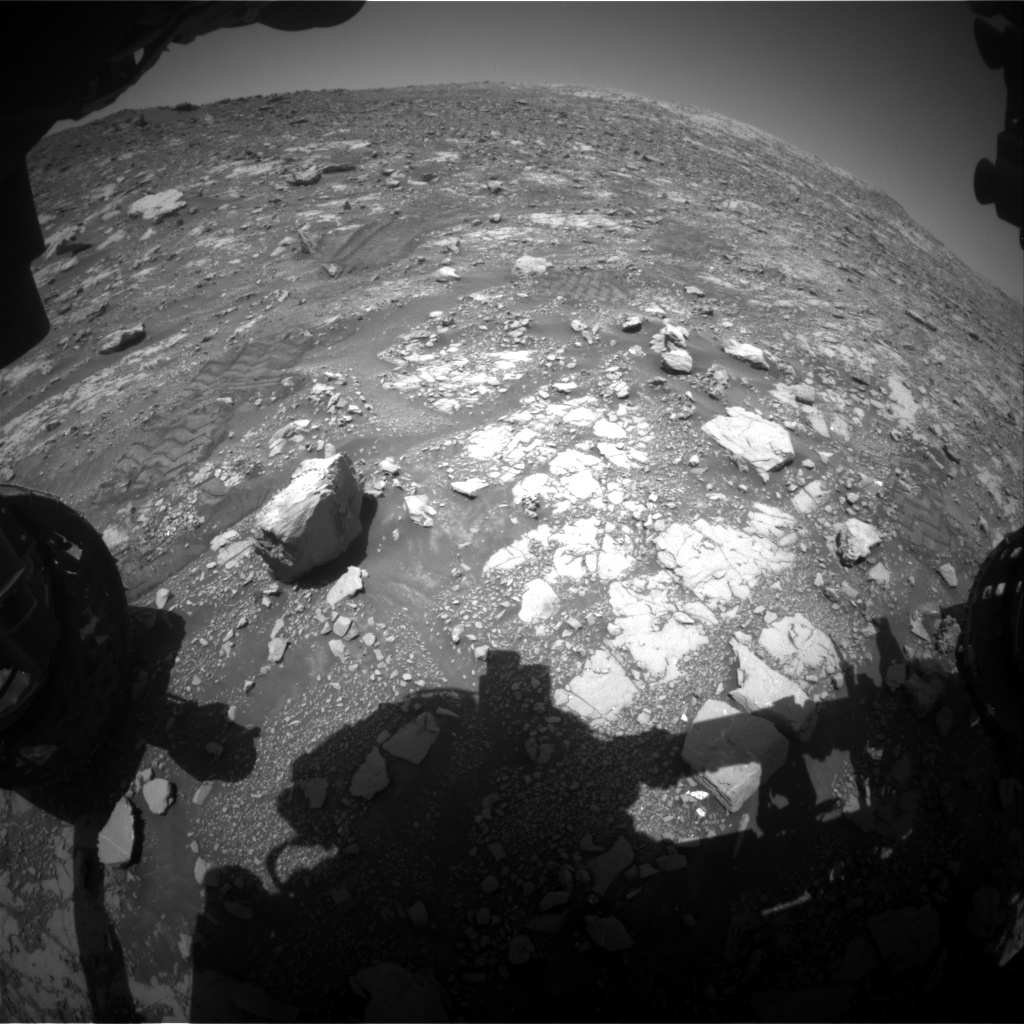 Nasa's Mars rover Curiosity acquired this image using its Front Hazard Avoidance Camera (Front Hazcam) on Sol 2037, at drive 240, site number 70