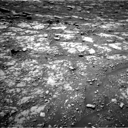 Nasa's Mars rover Curiosity acquired this image using its Left Navigation Camera on Sol 2040, at drive 588, site number 70