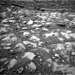 Nasa's Mars rover Curiosity acquired this image using its Left Navigation Camera on Sol 2040, at drive 630, site number 70