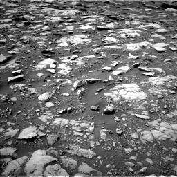 Nasa's Mars rover Curiosity acquired this image using its Left Navigation Camera on Sol 2040, at drive 714, site number 70
