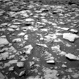 Nasa's Mars rover Curiosity acquired this image using its Left Navigation Camera on Sol 2040, at drive 756, site number 70