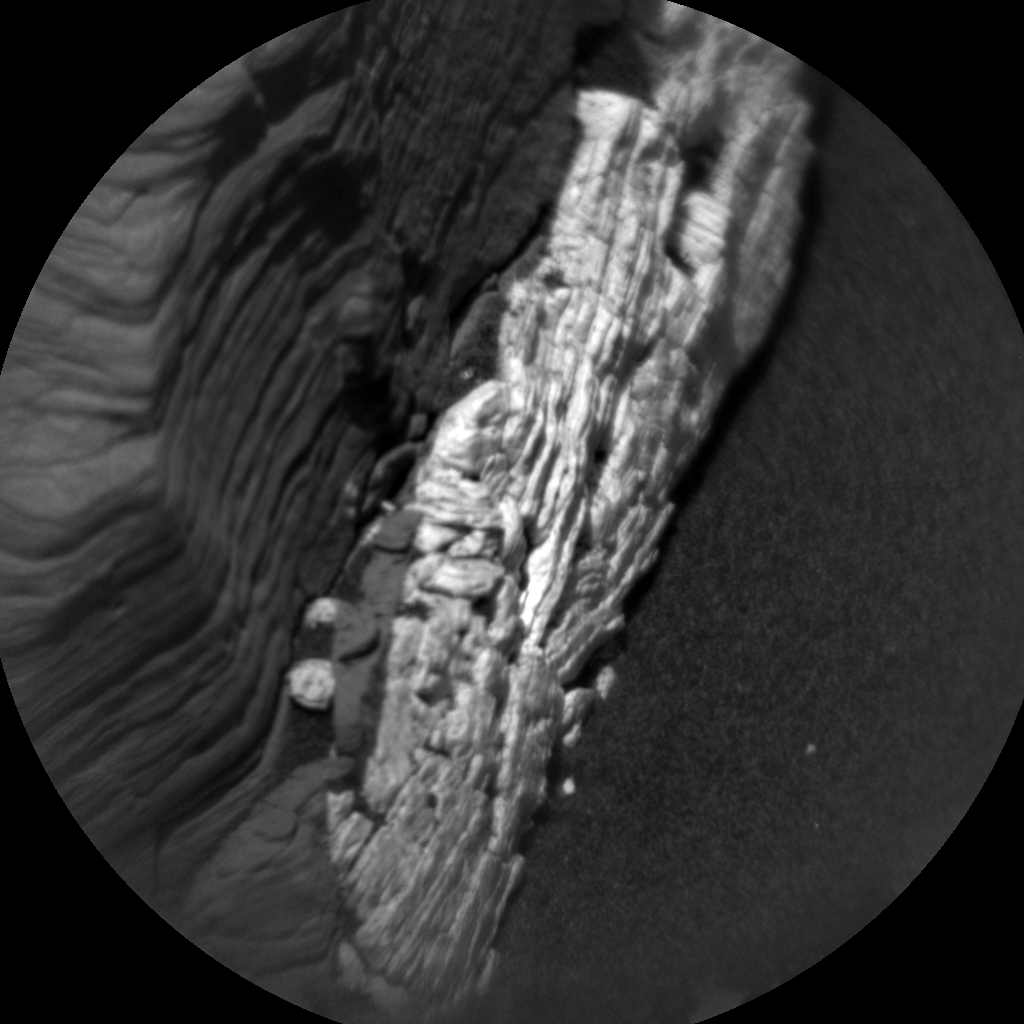 Nasa's Mars rover Curiosity acquired this image using its Chemistry & Camera (ChemCam) on Sol 2041, at drive 886, site number 70