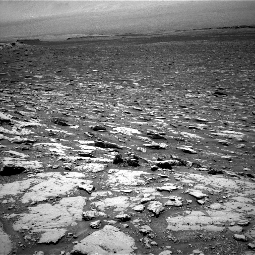 Nasa's Mars rover Curiosity acquired this image using its Left Navigation Camera on Sol 2044, at drive 1036, site number 70