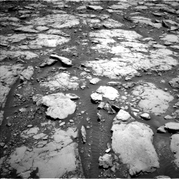 Nasa's Mars rover Curiosity acquired this image using its Left Navigation Camera on Sol 2044, at drive 1054, site number 70