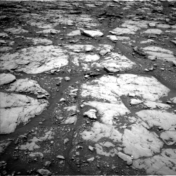 Nasa's Mars rover Curiosity acquired this image using its Left Navigation Camera on Sol 2044, at drive 1078, site number 70