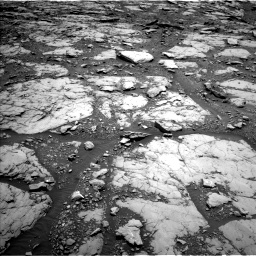 Nasa's Mars rover Curiosity acquired this image using its Left Navigation Camera on Sol 2044, at drive 1084, site number 70