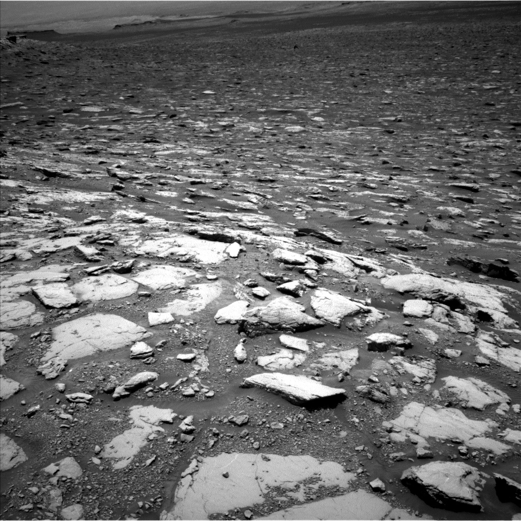 Nasa's Mars rover Curiosity acquired this image using its Left Navigation Camera on Sol 2044, at drive 1108, site number 70