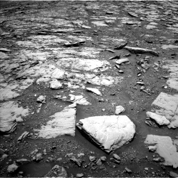 Nasa's Mars rover Curiosity acquired this image using its Left Navigation Camera on Sol 2044, at drive 1114, site number 70