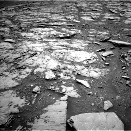 Nasa's Mars rover Curiosity acquired this image using its Left Navigation Camera on Sol 2044, at drive 1120, site number 70