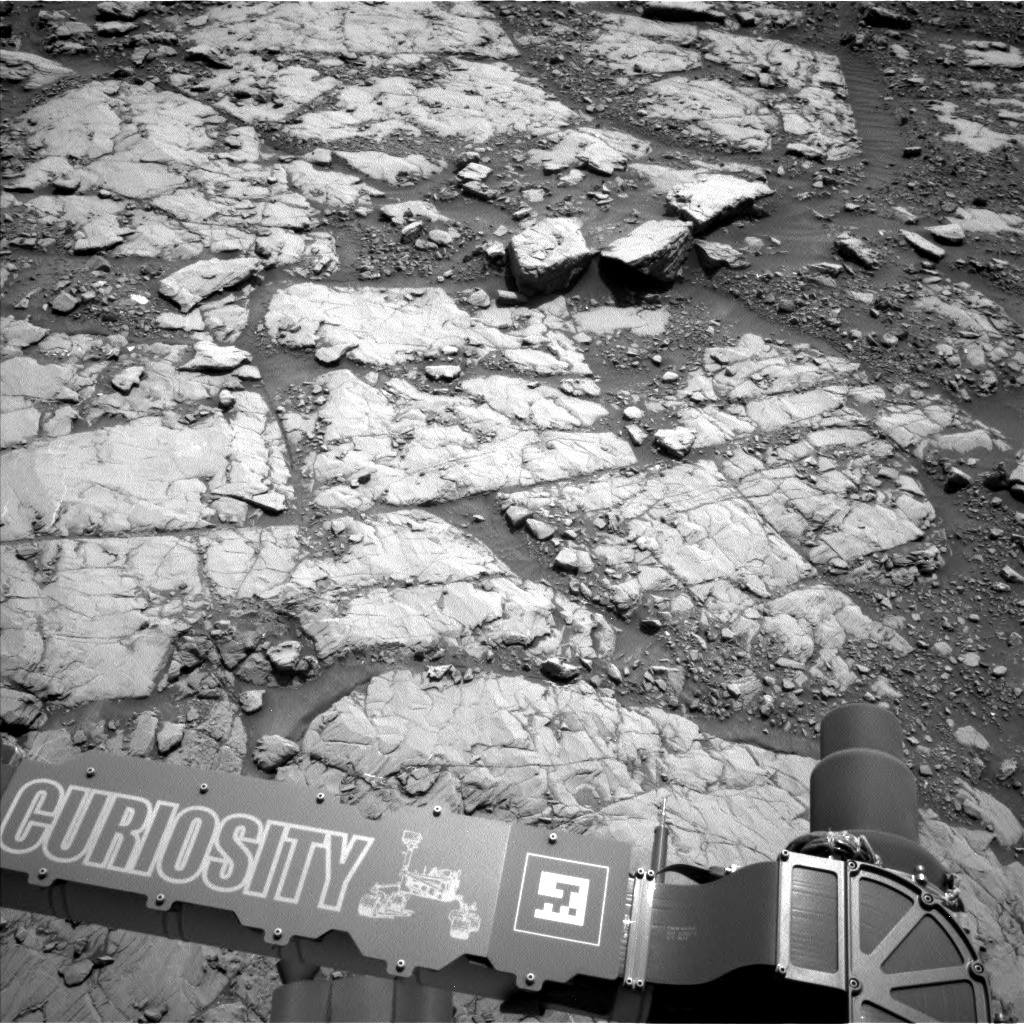 Nasa's Mars rover Curiosity acquired this image using its Left Navigation Camera on Sol 2044, at drive 1138, site number 70