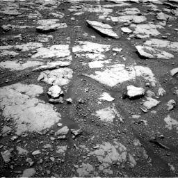 Nasa's Mars rover Curiosity acquired this image using its Left Navigation Camera on Sol 2045, at drive 1186, site number 70