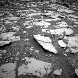 Nasa's Mars rover Curiosity acquired this image using its Left Navigation Camera on Sol 2045, at drive 1204, site number 70