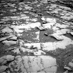 Nasa's Mars rover Curiosity acquired this image using its Left Navigation Camera on Sol 2045, at drive 1228, site number 70