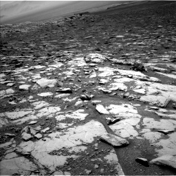 Nasa's Mars rover Curiosity acquired this image using its Left Navigation Camera on Sol 2045, at drive 1240, site number 70