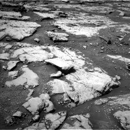 Nasa's Mars rover Curiosity acquired this image using its Left Navigation Camera on Sol 2045, at drive 1258, site number 70