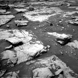 Nasa's Mars rover Curiosity acquired this image using its Left Navigation Camera on Sol 2045, at drive 1264, site number 70