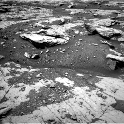 Nasa's Mars rover Curiosity acquired this image using its Left Navigation Camera on Sol 2045, at drive 1282, site number 70