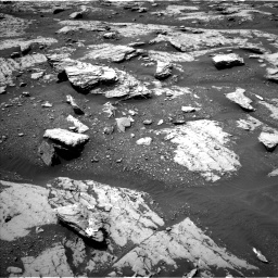 Nasa's Mars rover Curiosity acquired this image using its Left Navigation Camera on Sol 2045, at drive 1294, site number 70