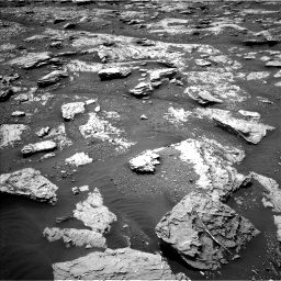 Nasa's Mars rover Curiosity acquired this image using its Left Navigation Camera on Sol 2045, at drive 1324, site number 70