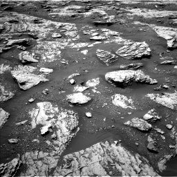 Nasa's Mars rover Curiosity acquired this image using its Left Navigation Camera on Sol 2045, at drive 1342, site number 70