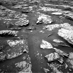Nasa's Mars rover Curiosity acquired this image using its Left Navigation Camera on Sol 2045, at drive 1360, site number 70
