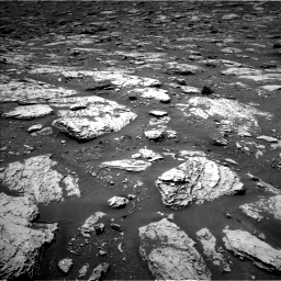 Nasa's Mars rover Curiosity acquired this image using its Left Navigation Camera on Sol 2045, at drive 1384, site number 70