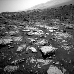 Nasa's Mars rover Curiosity acquired this image using its Left Navigation Camera on Sol 2045, at drive 1408, site number 70
