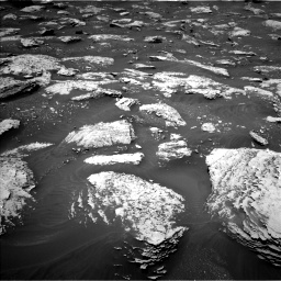 Nasa's Mars rover Curiosity acquired this image using its Left Navigation Camera on Sol 2047, at drive 1430, site number 70