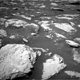 Nasa's Mars rover Curiosity acquired this image using its Left Navigation Camera on Sol 2047, at drive 1442, site number 70