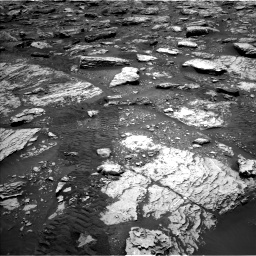 Nasa's Mars rover Curiosity acquired this image using its Left Navigation Camera on Sol 2047, at drive 1466, site number 70