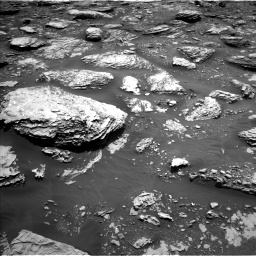 Nasa's Mars rover Curiosity acquired this image using its Left Navigation Camera on Sol 2047, at drive 1502, site number 70