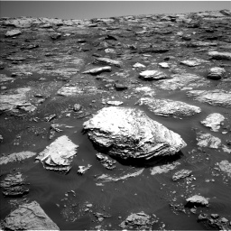 Nasa's Mars rover Curiosity acquired this image using its Left Navigation Camera on Sol 2047, at drive 1514, site number 70