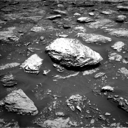 Nasa's Mars rover Curiosity acquired this image using its Left Navigation Camera on Sol 2047, at drive 1514, site number 70